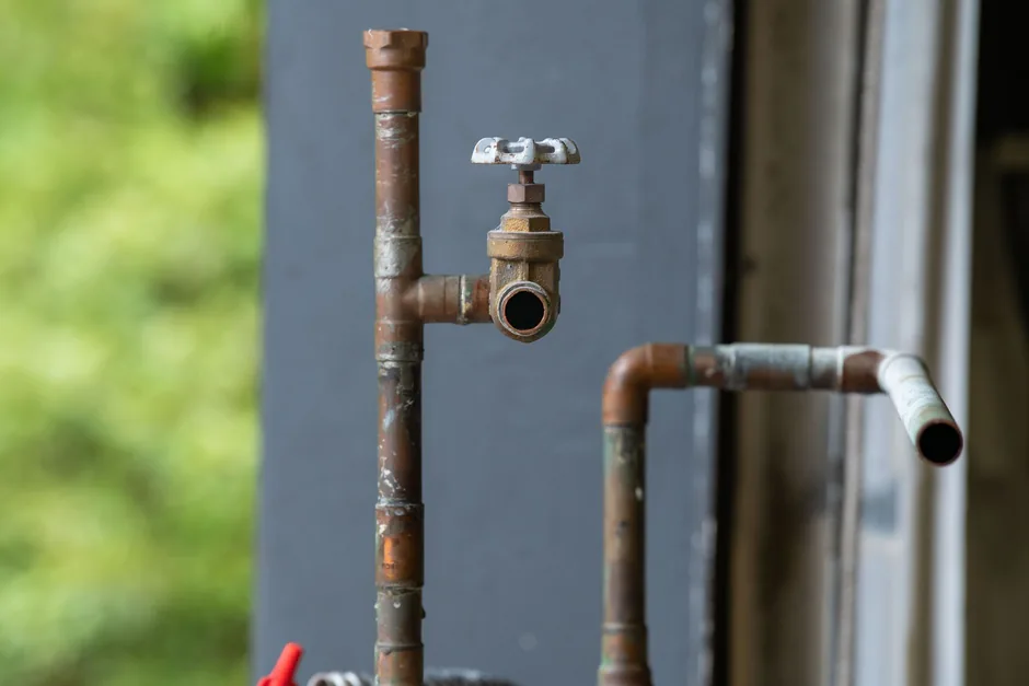 Pressure testing a gas installation in Hornsby